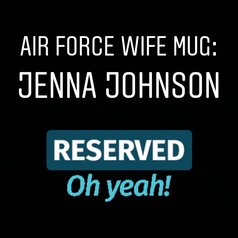 RESERVED AIR FORCE MUG